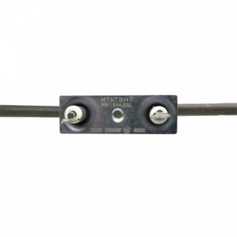 ТЭН для саун 2500W, ИТАТЭН, L370х315мм, прямой, клеммы под разъем, 230V (314-ZSL)